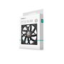 DeepCool FT12 SLIM Кутия на компютър Въздушен охладител 12 см Черен 1 броя