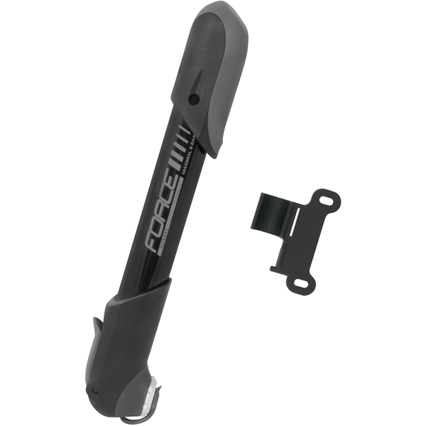 Помпа за велосипед Force Teleskop AL, Черен
