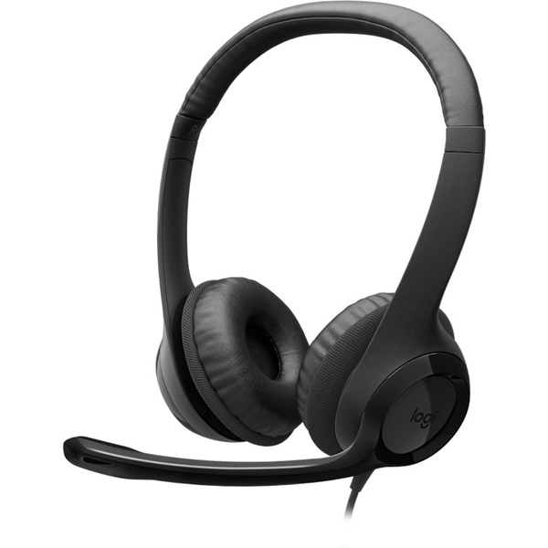 Logitech Stereo Headset H390 USB-C zwart