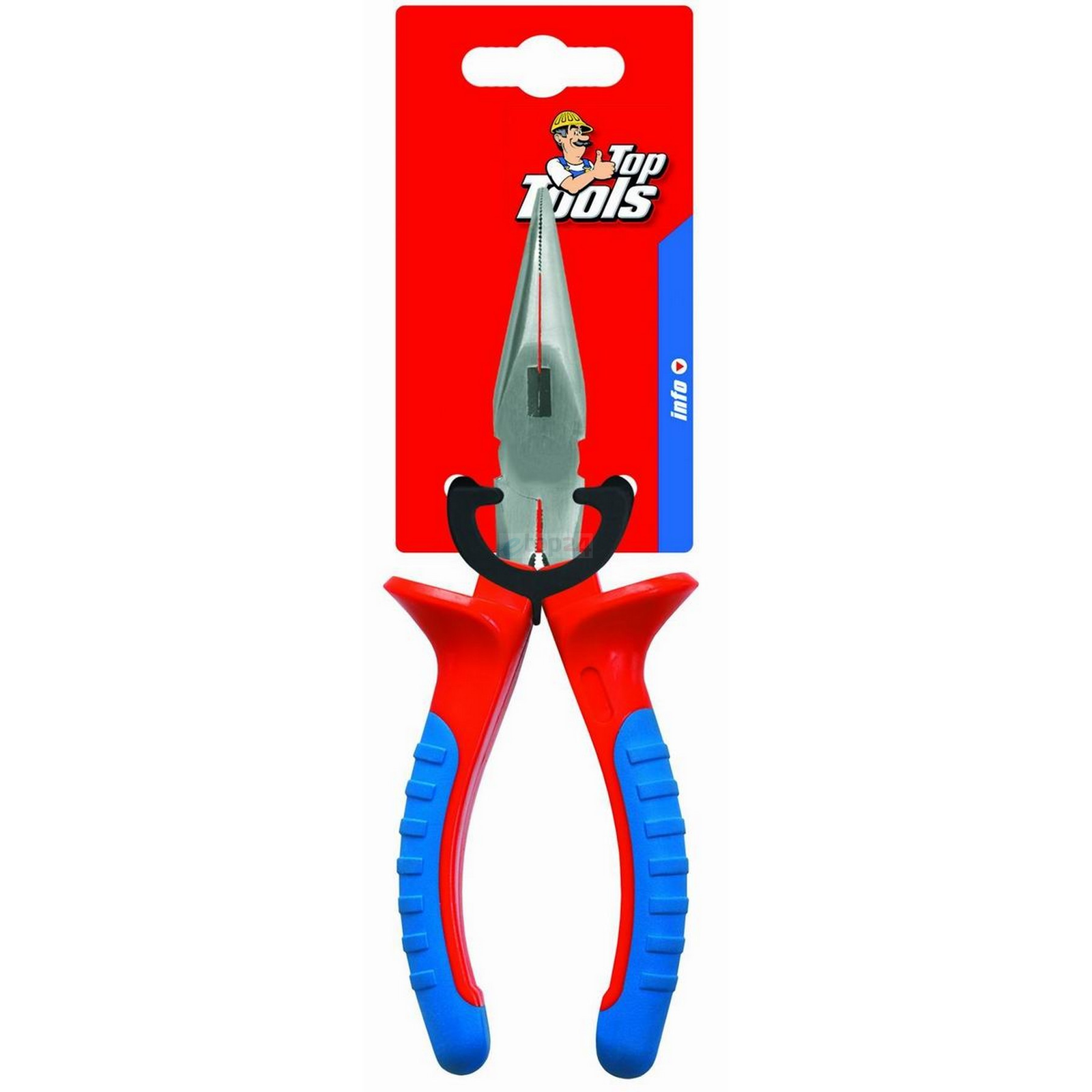 Top Tools 32D114 Hajlított Csőrű Fogó 160mm (32D114)