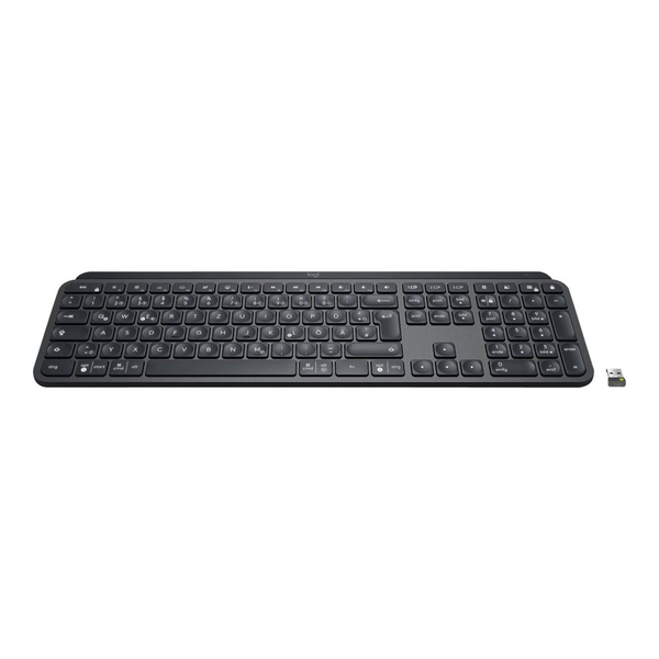 Logitech Mx Keys For Business πληκτρολόγιο Γραφείο Bluetooth Γερμανικός Γραφίτης