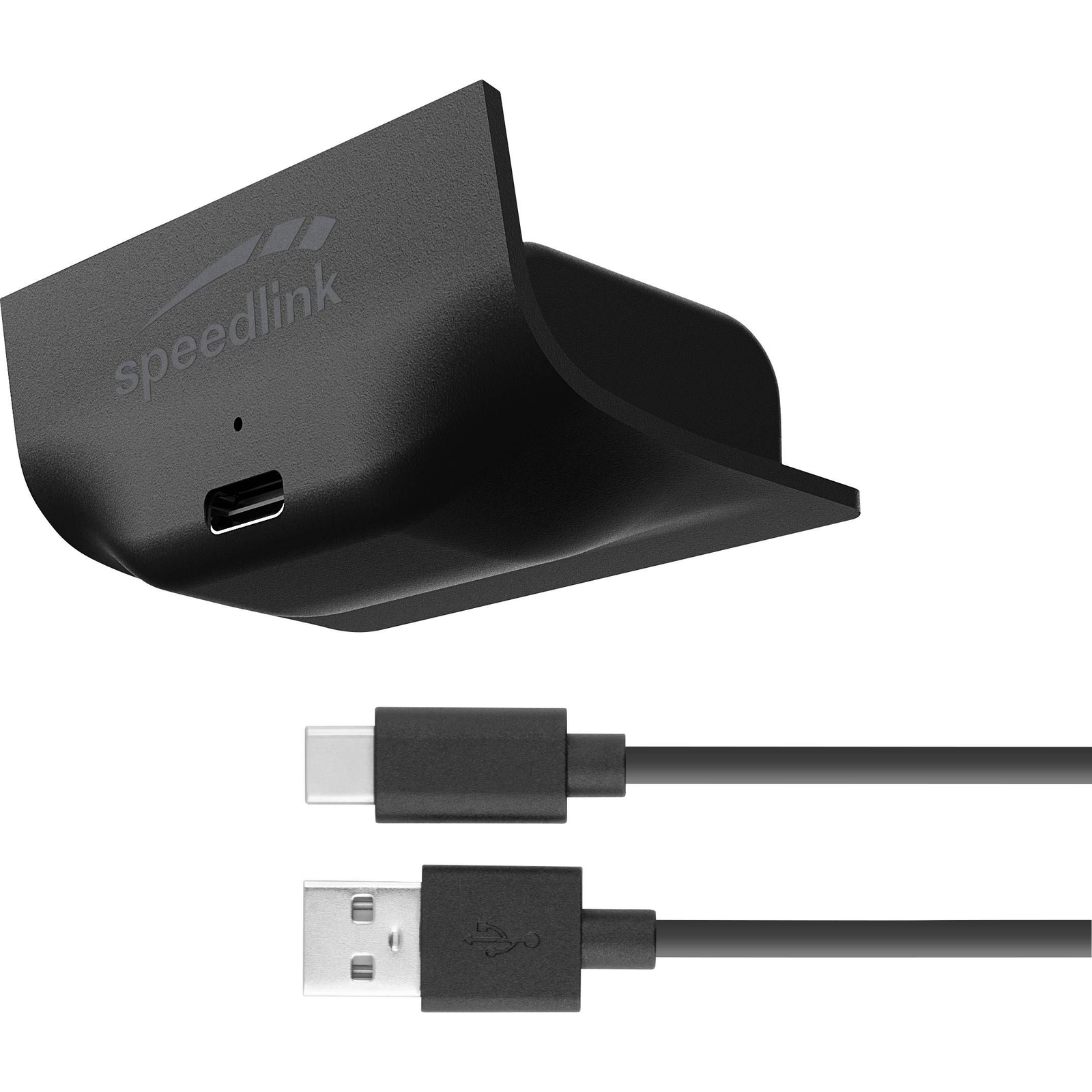 SpeedLink PULSE X Play & Charge Kit Kontroller töltőállomás Xbox Series, Xbox One S, Xbox Series X (SL-260000-BK)