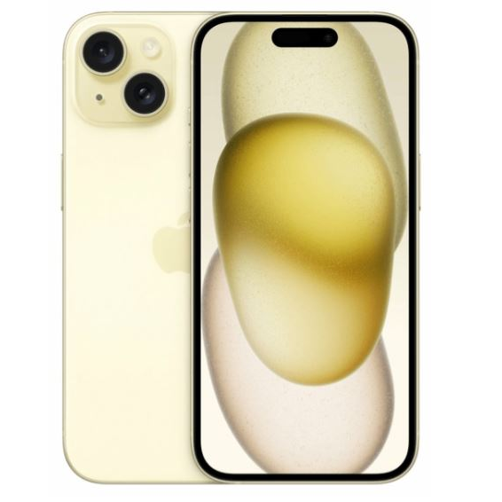 Apple iPhone 15 Plus 128GB sárga (MU123SX/A) (MU123SX/A)