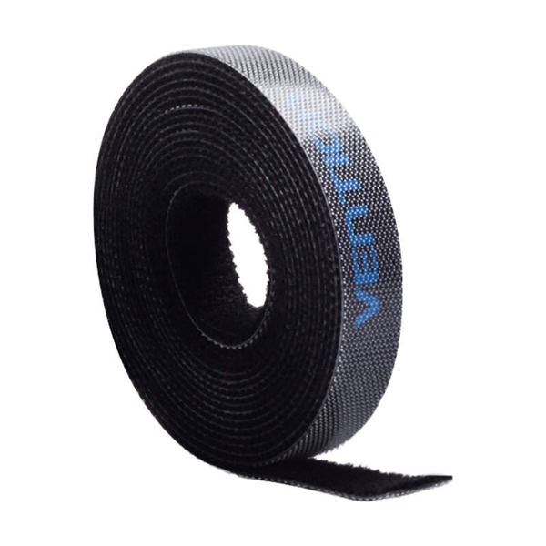 Vention KAABJ kabelsamler Krog og løkke kabelbinder Nylon Sort 1 stk