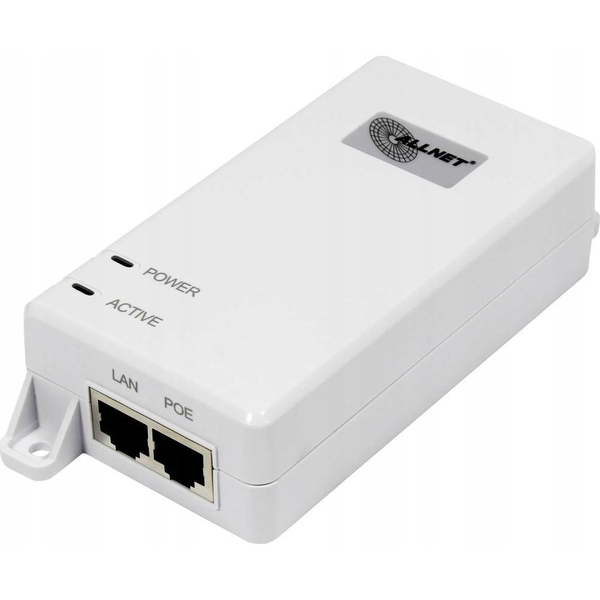 Allnet ALL0488v6 PoE injektor 10 / 100 / 1000 MBit/s IEEE 802.3af (12.95 W), IEEE 802.3at (25.5 W)