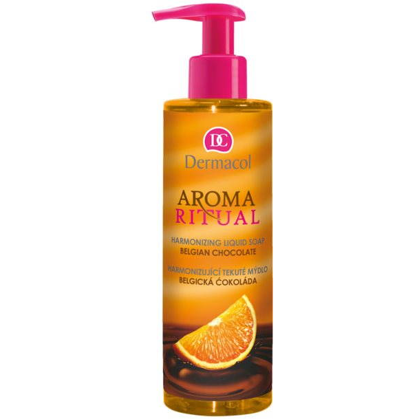 DERMACOL Aroma Ritual Belgium Chocolate Harmonizing Liquid Soap 250 ml (8590031100494)