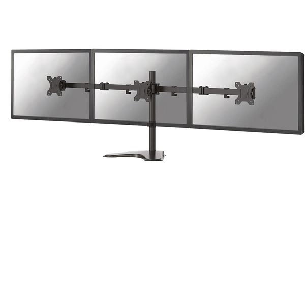Neomounts FPMA-D550DD3BLACK skærmbeslag og -stativer 68,6 cm (27") Sort Skrivebord
