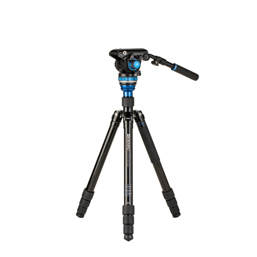 Benro A3883 Aero Kamera állvány (Tripod) + S6PRO Videó Fej - Fekete (BEA3883TS6PRO)