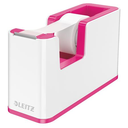 Leitz 53641023 tapeholder Polystyren Metallic, Lyserød