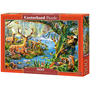Castorland Forest Life Kirakós játék 500 db Növény- és állatvilág