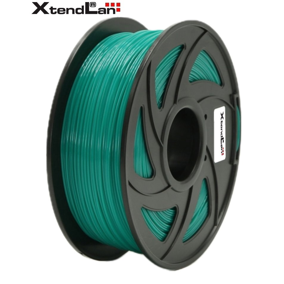 XtendLAN Filament PLA 1.75mm 1 kg - Jáde zöld (3DF-PLA1.75-GEMGN 1KG)