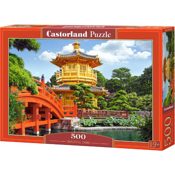 Castorland Beautiful China 500 pcs Puslespil 500 stk Bygninger