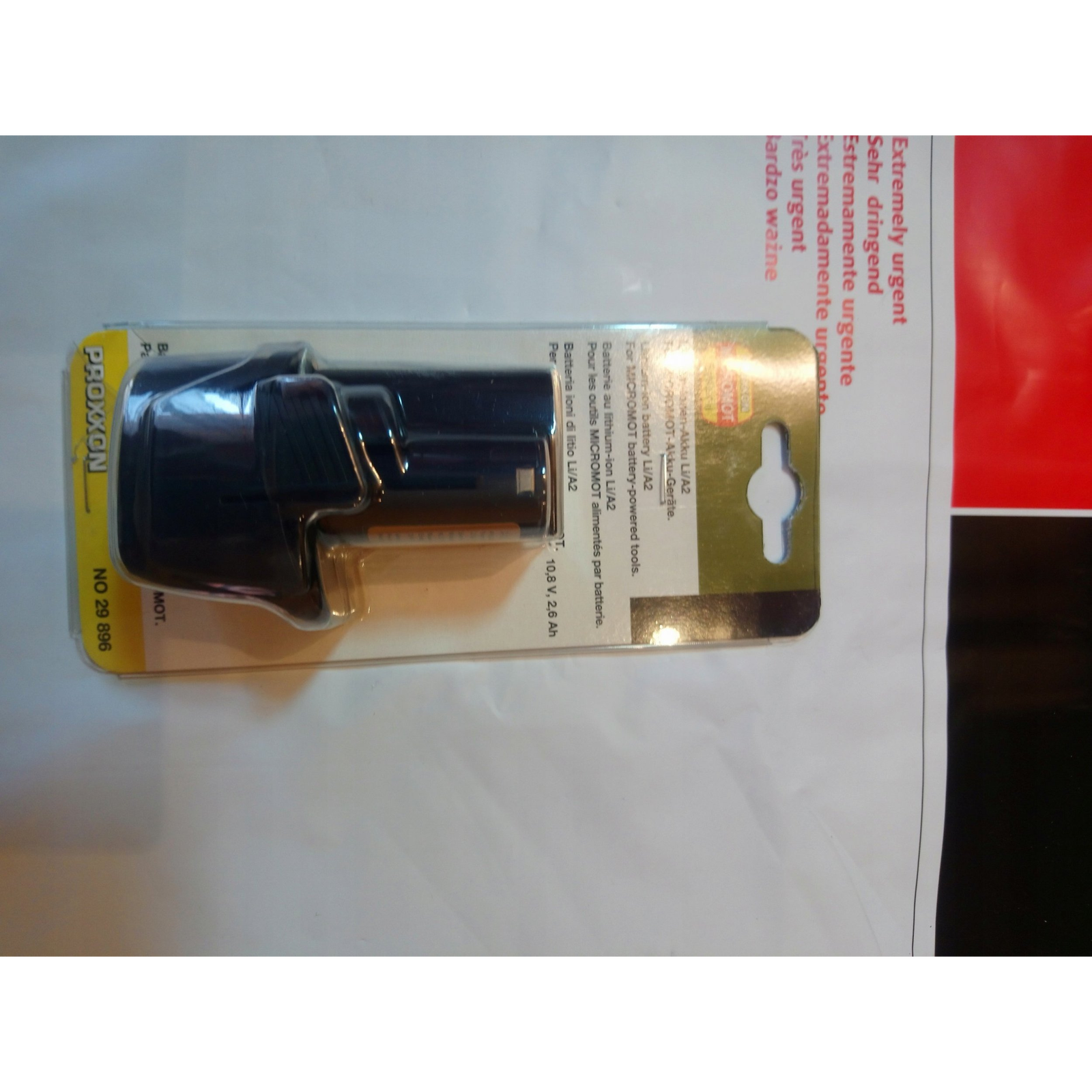 Proxxon LI/A2 29896 Szerszám akku 10.8 V 2.6 Ah Lítiumion ( )