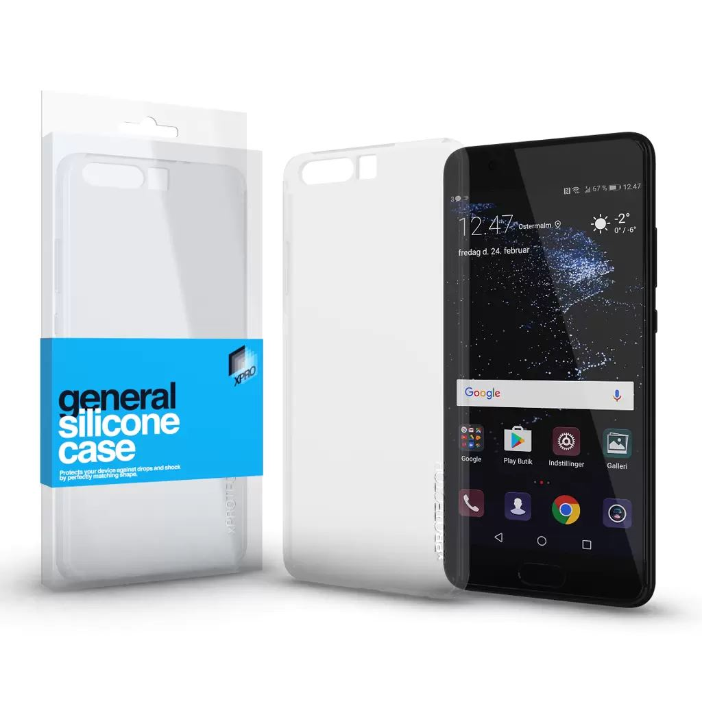Xpro Huawei P10 szilikon tok Case ultra vékony 0.33 mm, átlátszó (113372) (XP113372)
