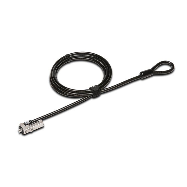 Kensington K60629WW заключващо устройство за кабел Черен, Металик 1,8 м