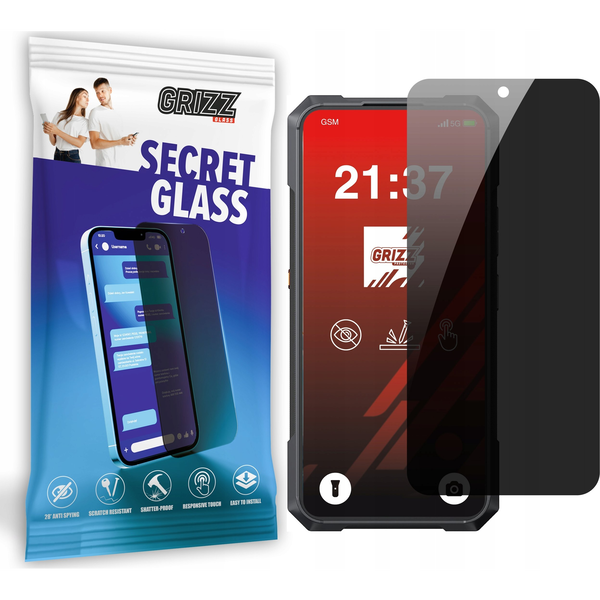 Szkło prywatyzujące GrizzGlass SecretGlass do Cubot KingKong X Pro