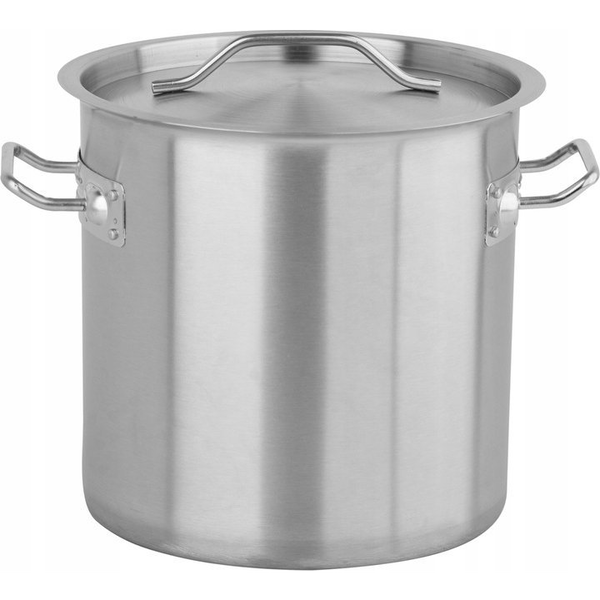 YATO GASTRO Fazék Fedővel 12 Liter 250 x 250 mm Inox