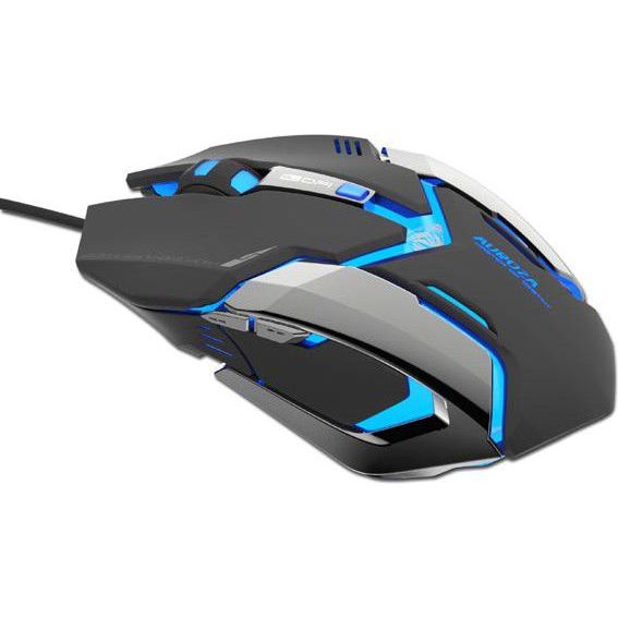 E-Blue Auroza геймърска мишка 4000 DPI оптична USB черна