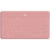 Logitech Keys-To-Go US International Bluetooth Lyserød