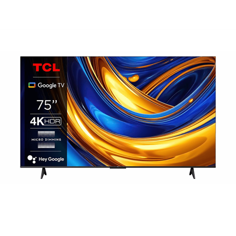 TCL 75P655 Smart LED Televízió, 189 cm, 4K,UHD, HDR, Google TV