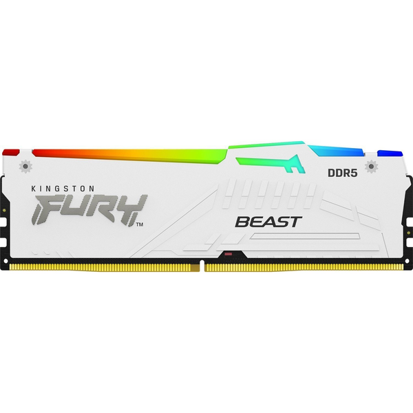 Kingston Technology FURY Beast RGB hukommelsesmodul 1 x 16 GB 6400 MT/s Fejlkorrigerende kode