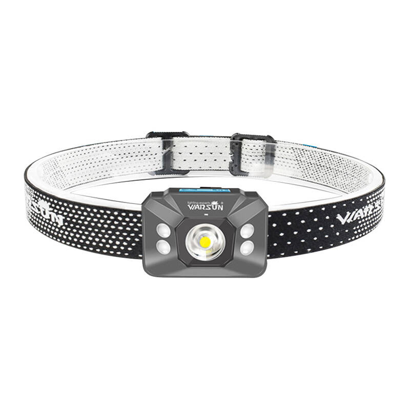 Warsun W07B Fejlámpa - Fekete (W07B)