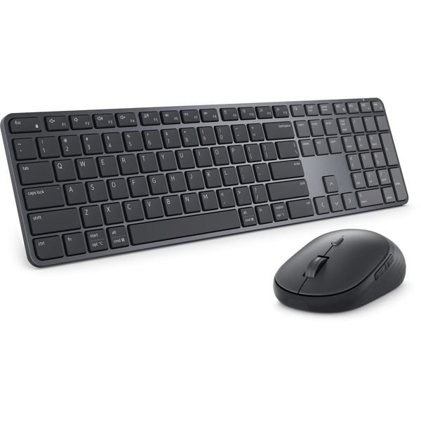 DELL Pro 7 Slim KM726 tastatur Mus inkluderet Hjemme/kontor RF trådløs + Bluetooth QWERTZ Ungarsk Sort