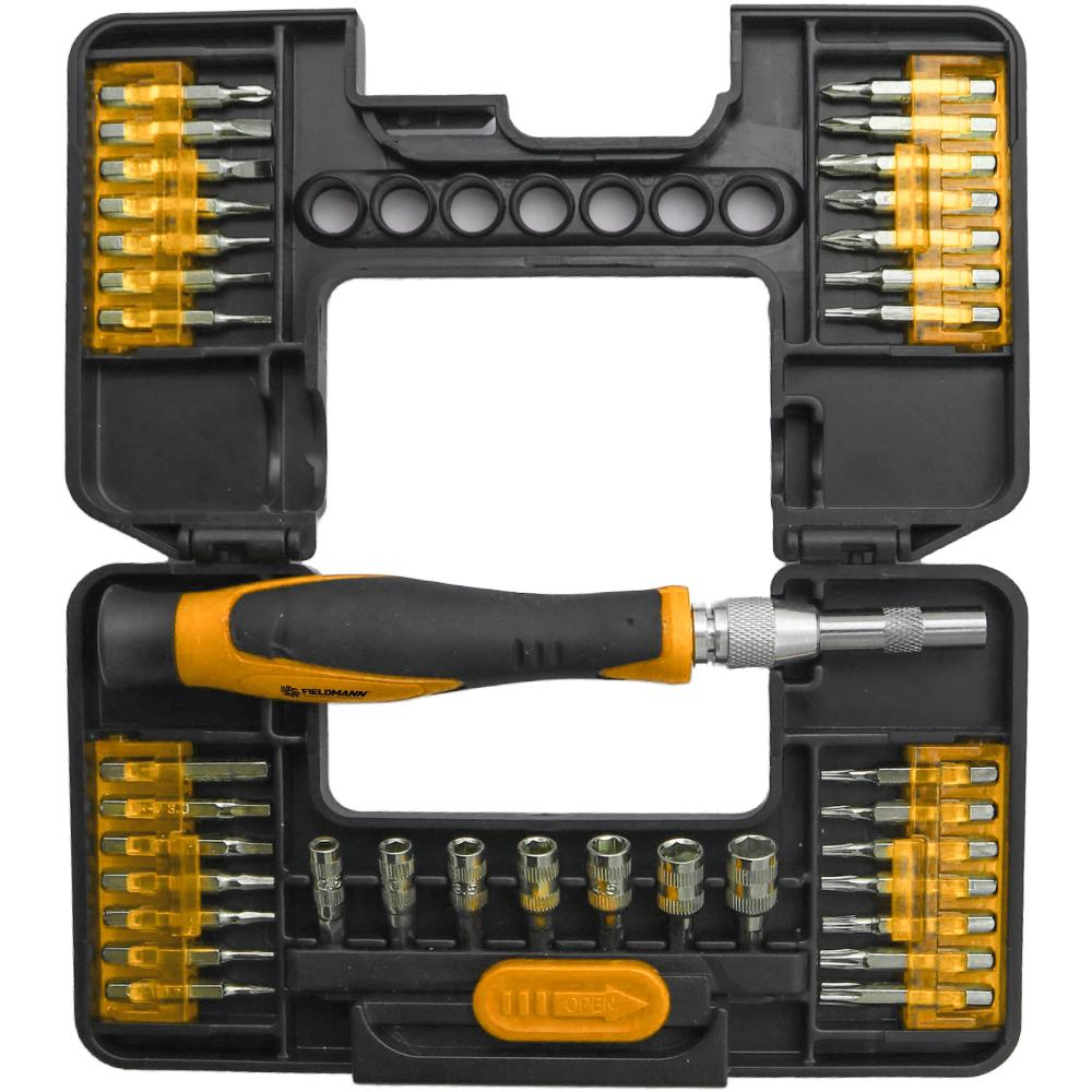 Fieldmann FDS 1022-36R Csavarhúzó bitkészlet (36 db / csomag) (FDS 1022-36R)