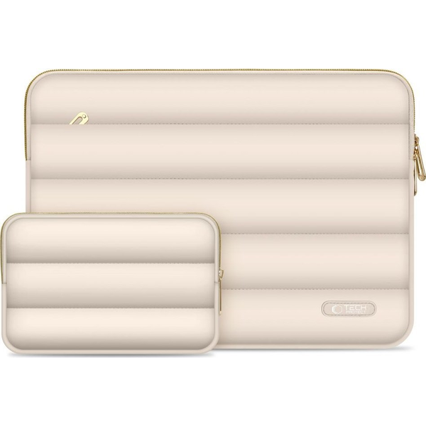 Etui Tech-Protect Puffy 14" Beżowy
