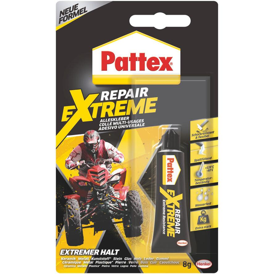 Pattex Alleskleber, Repair Extreme, Tube mit 8g (9H PRXG8) (9H PRXG8)