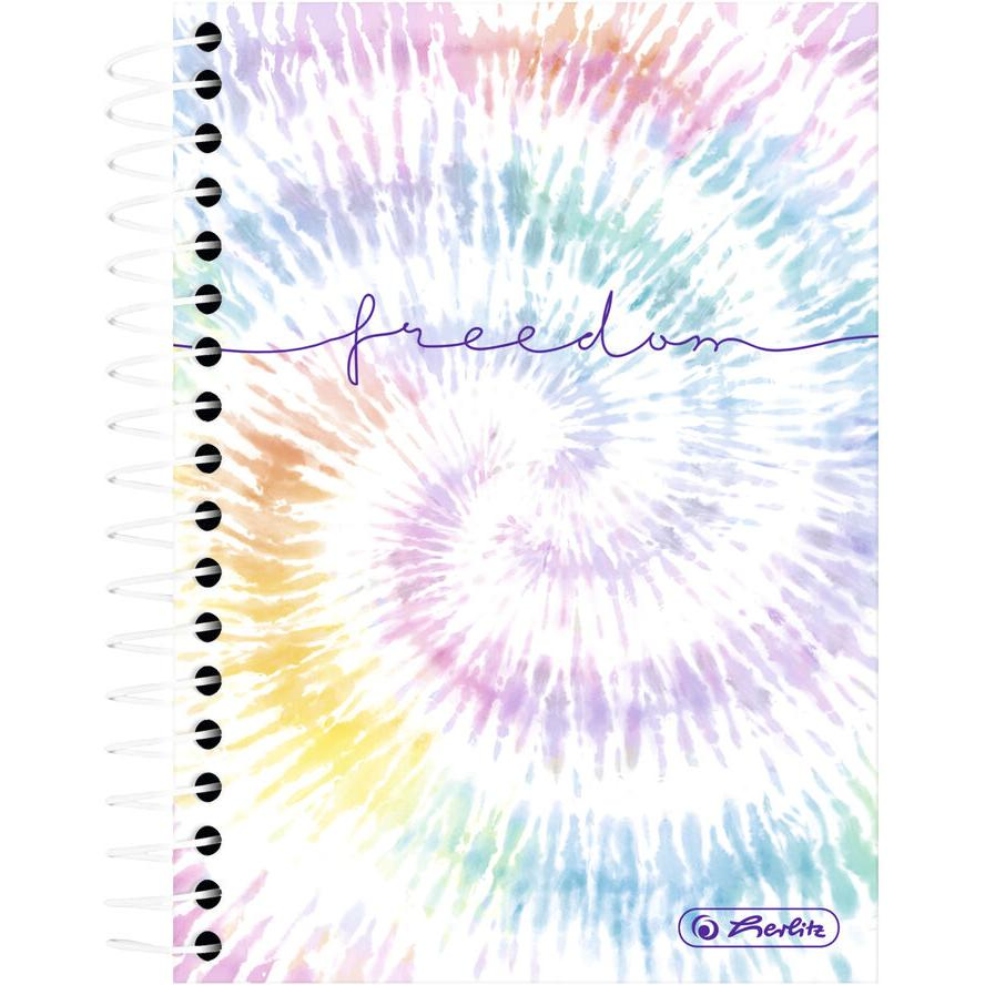 Herlitz Spiralnotizbl. 10x14 200 Bl. kar. New Batik Freedom (50044146) (50044146)