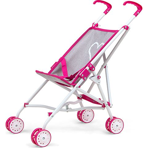 Carrito De Muñecas Milly Mally Julia Prestige Rosa