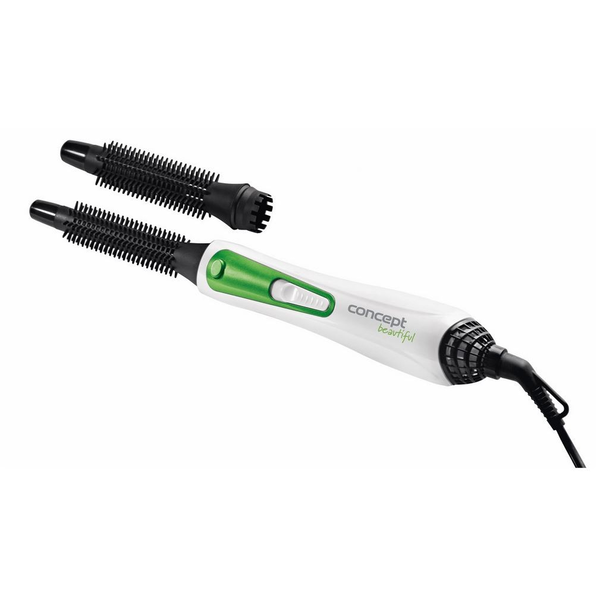 Маша за коса Concept, KF-1310, Бял/Зелен