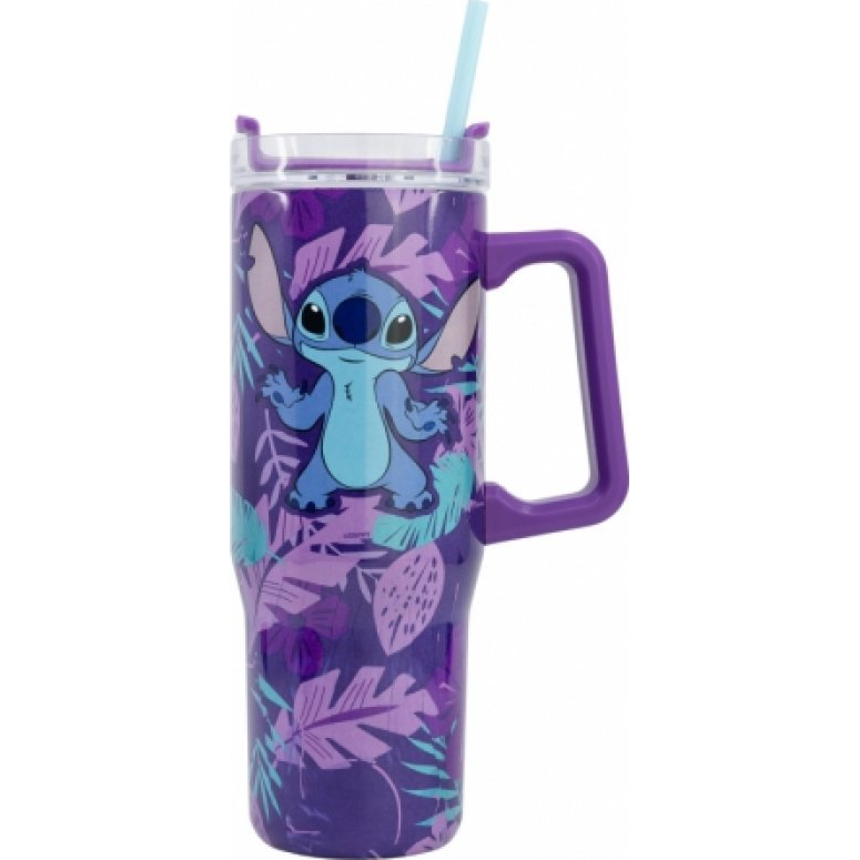 Szigetelt Rozsdamentes Acél XL Utazó Bögre 940 ml Stitch (75893)