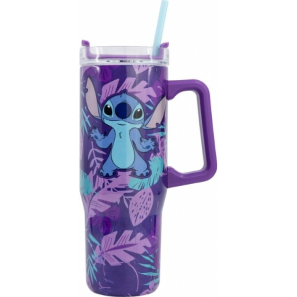 Szigetelt Rozsdamentes Acél XL Utazó Bögre 940 ml Stitch