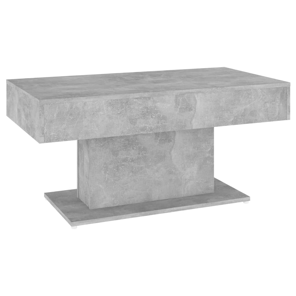 betonszürke forgácslap dohányzóasztal 96 x 50 x 45 cm (806835)