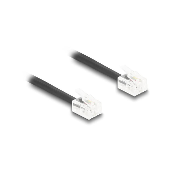 Delock Telefonkabel/Spiralkabel RJ11 St. zu RJ11 St. 3m