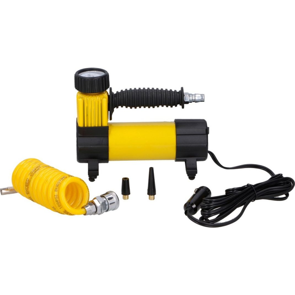 Légkompresszor fémházas 100psi 96W 12V DUNLOP