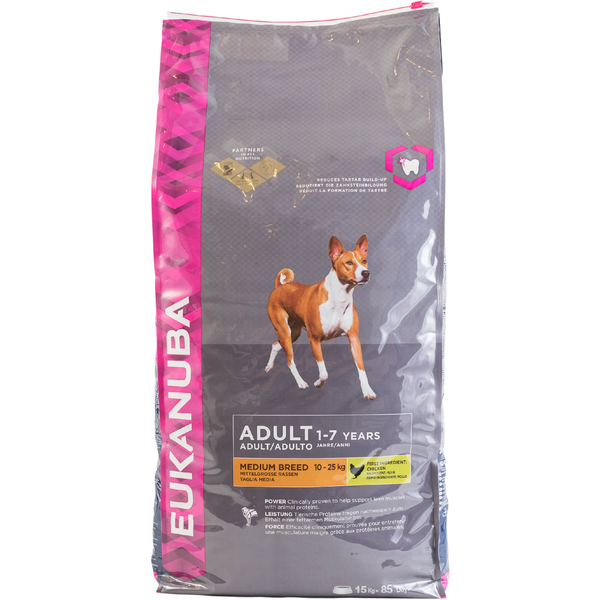 Eukanuba Adult Medium Breed - Saco De 15 Kg