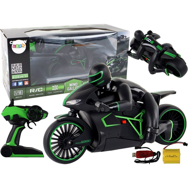 Távirányítós 23 Cm Motorkerékpár Piros 2133