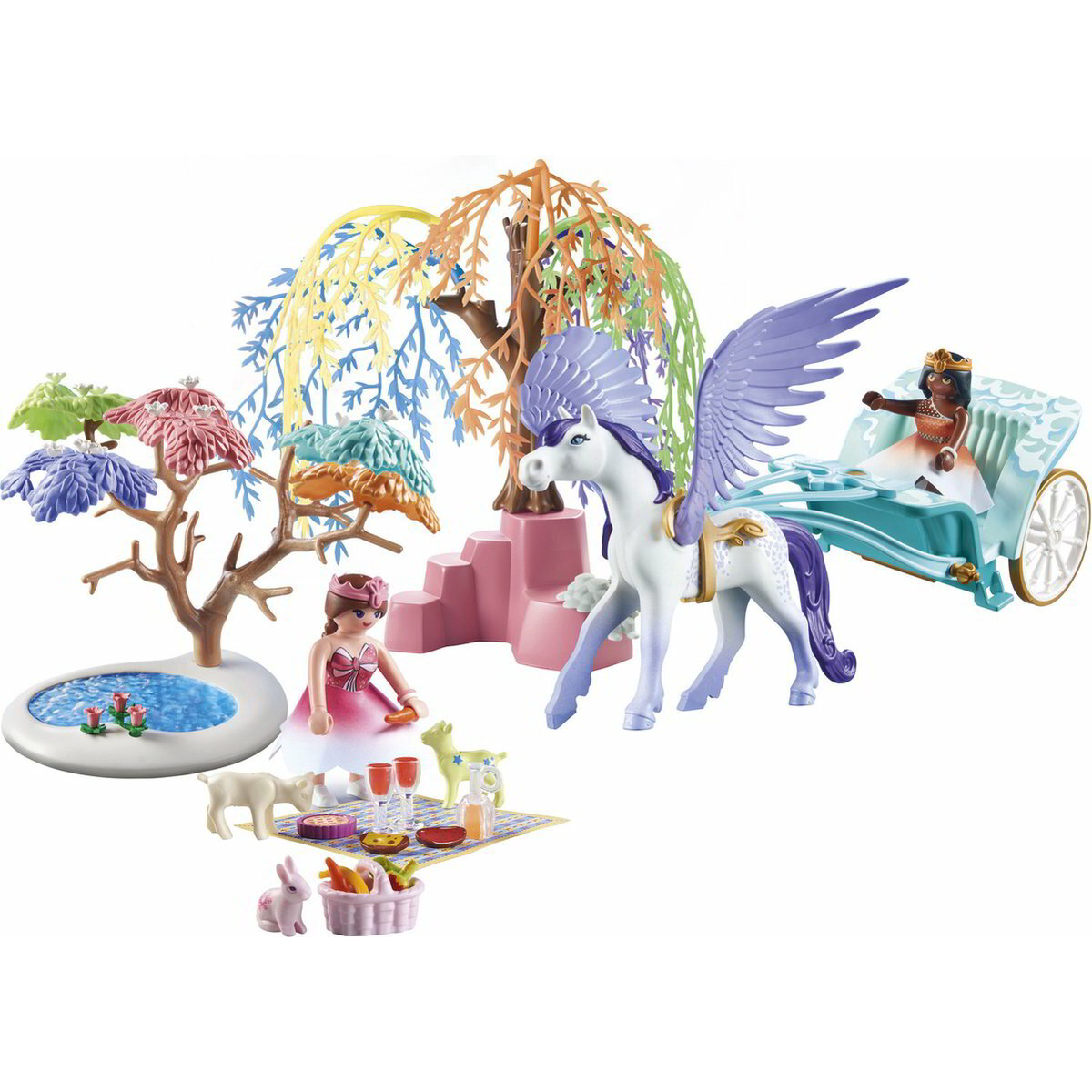 Playmobil Magic Kirándulás a pegazus hintóval (71246)