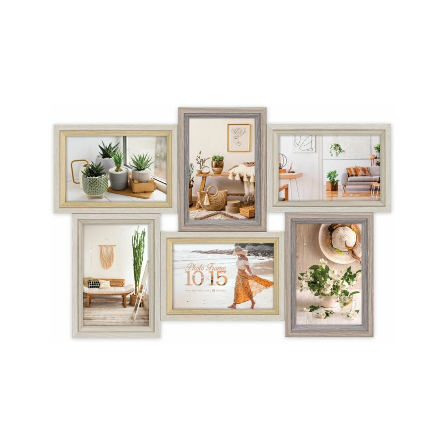 ZEP VZ662 Zara 6Q 6x10x15 Képkeret - Barna (VZ662)