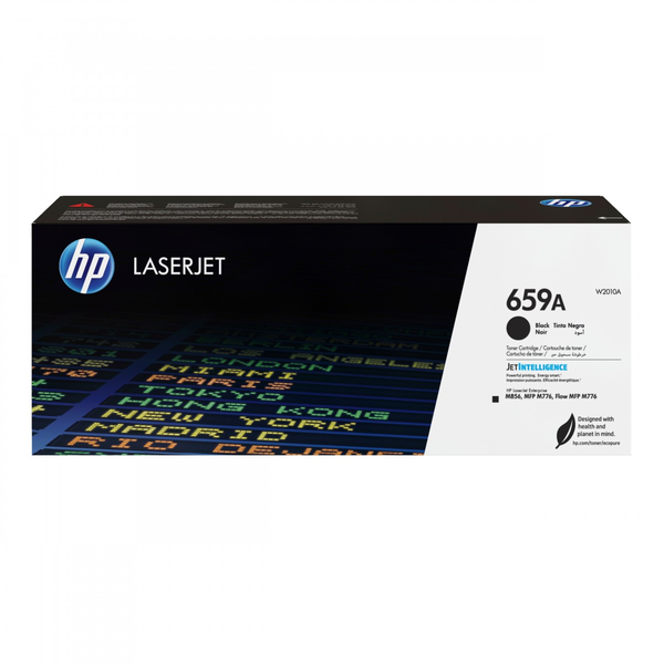 HP LaserJet 659A Black Original Toner Cartridge tonerpatron 1 stk