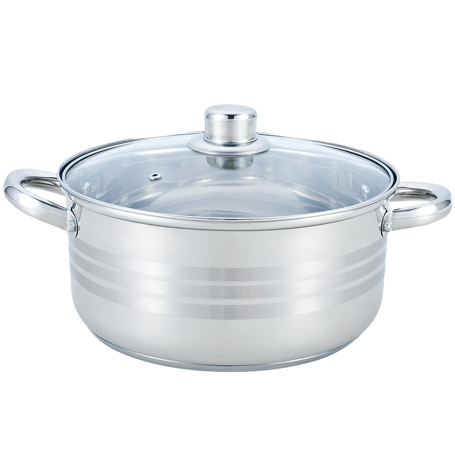 TOO KT-216 22cm Fazék - Ezüst (KT-216)