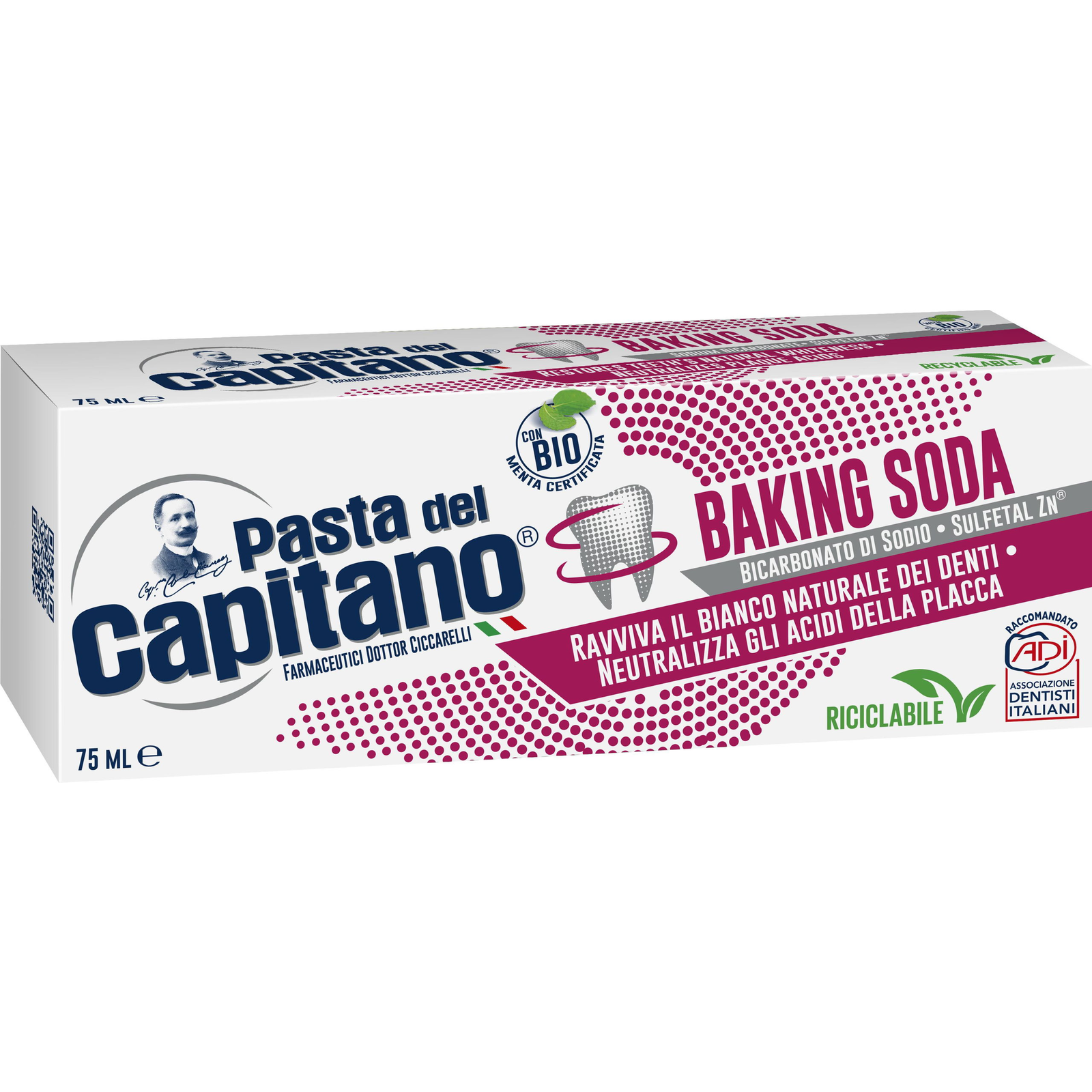 PASTA DEL CAPITANO Baking Soda 75 ml (8002140039713)