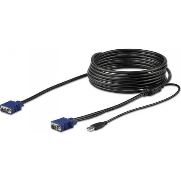 StarTech.com RKCONSUV15 KVM-kabel Sort 4,6 m