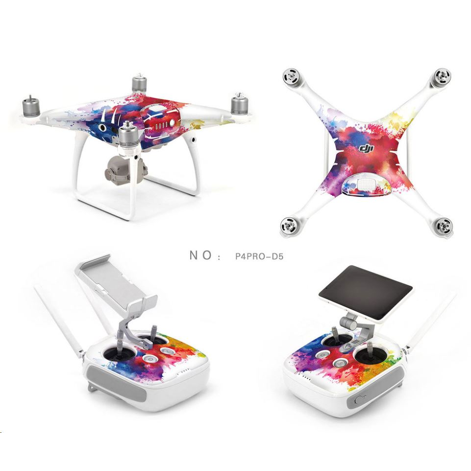 PGYTECH DJI Phantom 4 PRO skin D5 matrica szett (6970801331990) (6970801331990)