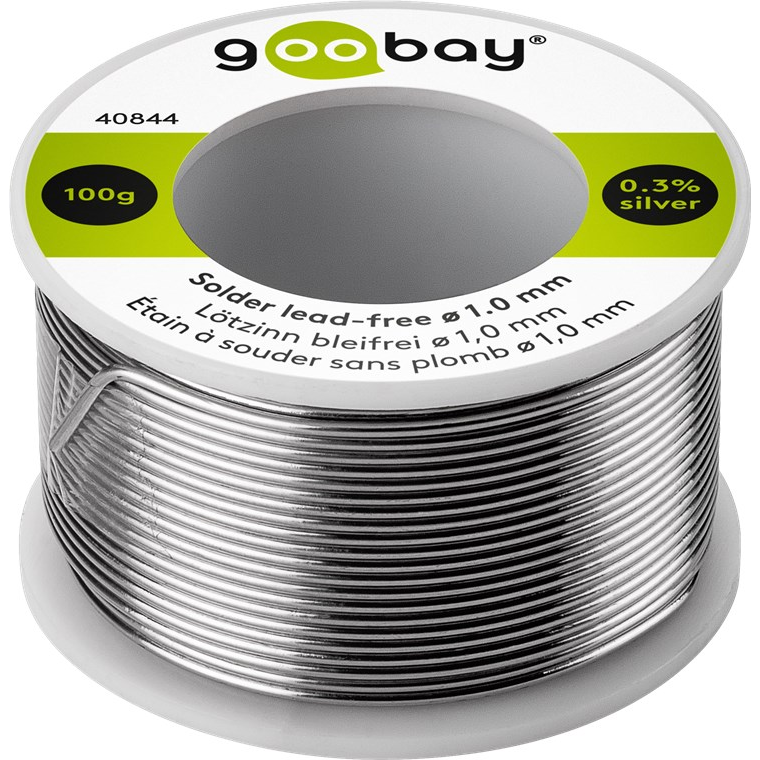 Goobay 40844 Ólommentes forraszanyag 100g (1.0 mm) (40844)