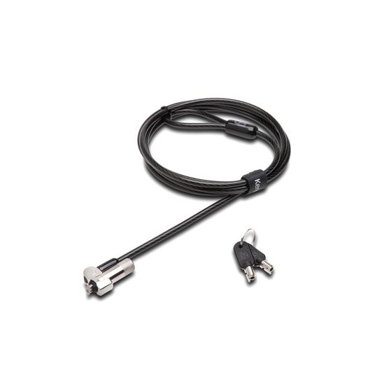 Kensington NanoSaver kábelzár Fekete, Rozsdamentes acél 1,8 M (K64444WW)