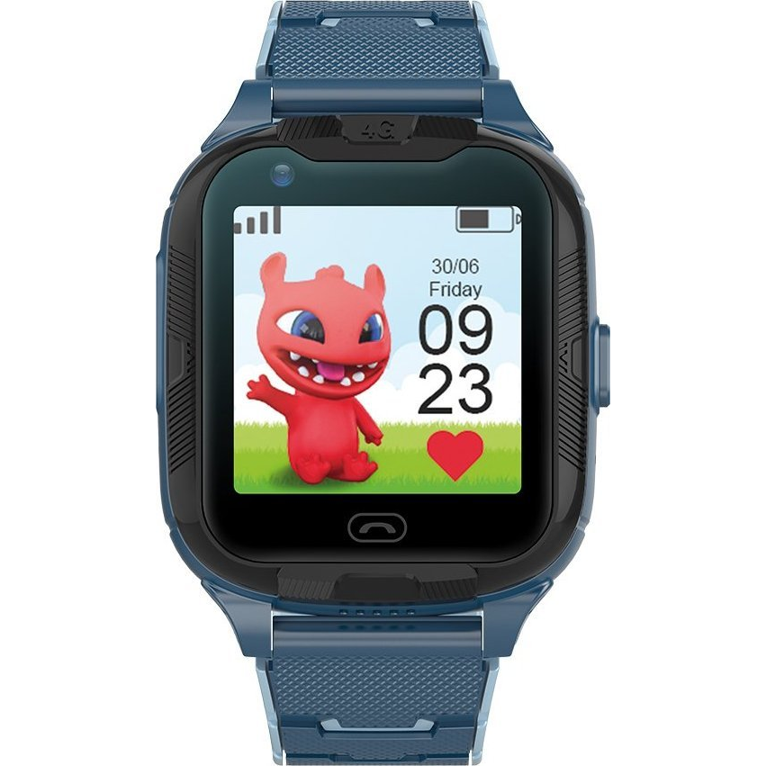 MaxLife MXKW-350 4G Okosóra GPS és WiFi funkcióval, Kék (OEM0300610)